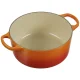 Le Creuset Signature apaļš čuguna katls 22 cm, 3.3 l, oranžs