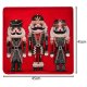 Ruhhy 24728 Christmas Decorative Cushion Cover 40x40 cm, Nutcracker