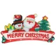 Подвесное светодиодное новогоднее украшение на окно Merry Christmas XXL...