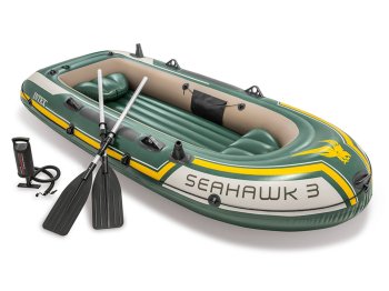 Надувная лодка Ponton Seahawk 3 - 295 x 137 x 43 см INTEX 68380