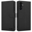Samsung Galaxy A26 (SM-A266E/DS) / Galaxy A17 (SM-A176B/DS) Tech-Protect Wallet Book Case Cover, Black | Telefona Vāciņš Maciņš Apvalks Grāmatiņa