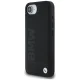 Чехол BMW Leather Hot Stamp для iPhone 16e, черный