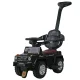 4-in-1 Kids Ride-On Car & Walker with Push Handle Silent Wheels
