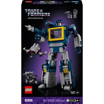 LEGO Icons 10358 Transformers: Soundwave