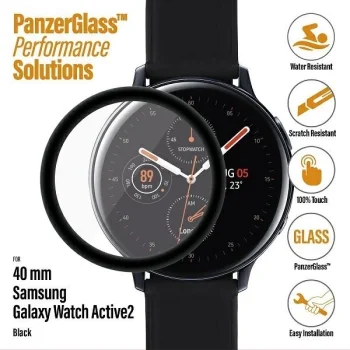 Закаленное стекло PanzerGlass для Samsung Galaxy Watch Active 2 (40 мм)