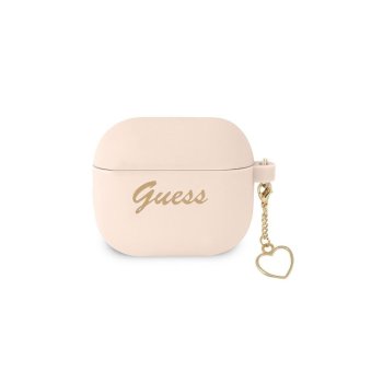 Guess Silicone Case for AirPods 3 Pink
