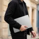 Aizsargvāciņš AmazingThing Titan Hardshell klēpjdatoram MacBook Air M5 16\", caurspīdīgs