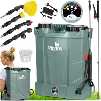 Аккумуляторный опрыскиватель Plonos PL-602: мощный и удобный садовый...
