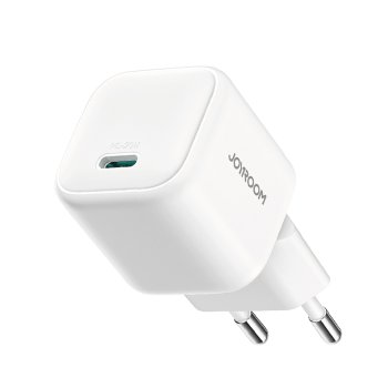 Joyroom JR-TCG08 GaN сетевое зарядное устройство GaN 20 Вт Power Delivery – белый