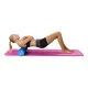 4FIZJO PENTAGRAM Masāžas Jogas Fitnesa Pilates EVA Putu Rullis 90cm, Melns | Massage Fitnes Pilates Foam Grid Roller