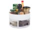 Rotating Kitchen Organiser with 4 Drawers for Spices