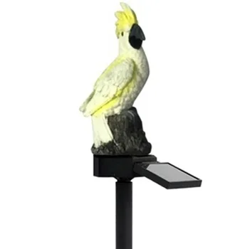 Solar LED Garden Lamp Parrot ZD50S, White