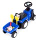 New Holland Ride-on Tractor with Trailer for Kids, Interactive Steering Wheel, Blue