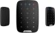 Ajax KeyPad Plus — wireless control keypad with card/key fob access, black