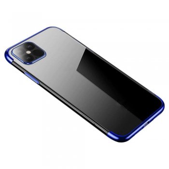 Xiaomi Redmi 9T / Poco M3 Clear Color Electroplating Case Cover, Blue | Telefona Vāciņš Maciņš Apvalks Bampers
