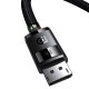 DisplayPort 8K 60Hz kabelis 2 m Baseus High Definition Series - melns