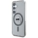 Чехол Karl Lagerfeld Button Karl Head MagSafe для Samsung Galaxy S25, черный