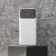 Внешний аккумулятор Dudao K15Max 30000mAh 22.5W с кабелями USB-C и Lightning, Белый