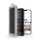 Защитное стекло Tech-Protect Quick Set Spy+ для iPhone 12 / 12 Pro (2 шт.)