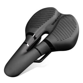 Rockbros 380023001 pilsētas velosipēda sēdeklis, anatomisks - melns