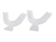Nakts Zobu Kape Aizsargs, 2gb. | Anti Grinding Night Dental Teeth Mouth Guard Protection