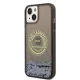 Чехол Karl Lagerfeld Liquid Glitter RSG для iPhone 14 Plus / 15 Plus - Черный