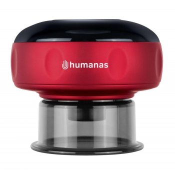 Электронный вакуумный массажер Humanas BB01, Красный