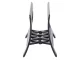 Kitchen Organizer for Cutting Boards and Lids, Black