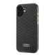 Чехол Audi IML Stitching Pattern MagSafe для iPhone 16 Plus 6.7\", черный