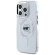 Karl Lagerfeld iPhone 15 Pro Max vāciņš IML Metal Karl Head MagSafe, balts