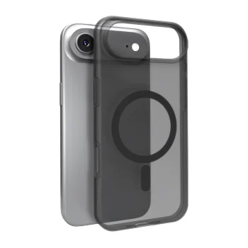 Puro iPhone 17 Air vāciņš Daylight MagSafe, caurspīdīgi melns
