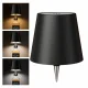 Bezvadu nakts lampa pudelēm ZD167, melna