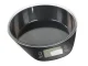 Digital Kitchen Scale with Removable Bowl 5kg/1g, Precise Food Scale, Black and White