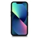 Кожаный чехол iCarer для iPhone 14 Plus с MagSafe WMI14220711-BK, черный