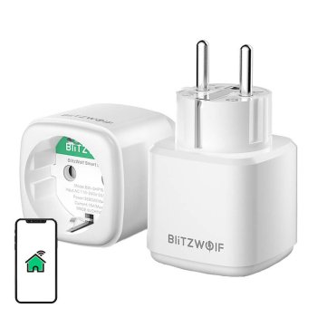 Умная розетка Blitzwolf BW-SHP15, ZigBee, 3680W