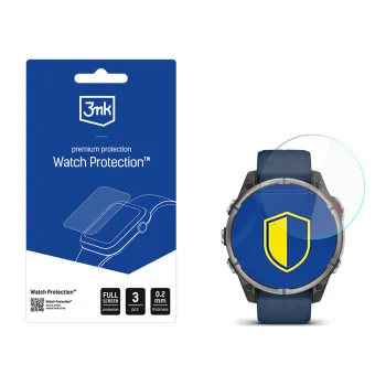 3mk FlexibleGlass Hybrid Screen Protector for Garmin quatix 8 – 47mm