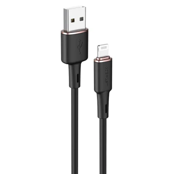 Acefast USB to Lightning Cable 1.2m, 2.4A, Black