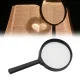 Plastmasas lupa ar apaļu lēcu, 85 mm, 2,5x palielinājums