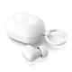 Беспроводные TWS наушники 3mk FlowBuds 6.0 с клипсой, Bluetooth 6.0, белый