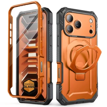 Чехол Supcase Grip Pro Mag MagSafe для iPhone 18 Pro / 17 Pro, оранжевый