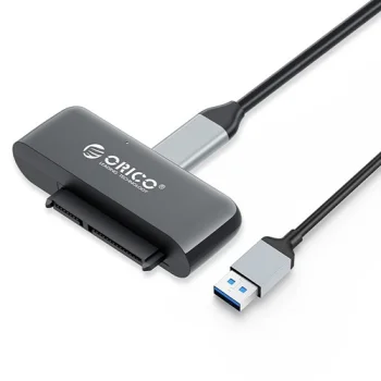 ORICO UTS3-3A 2.5" SATA uz USB 3.0 adapteris ar 1 m kabeli, melns