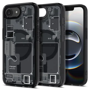Spigen Ultra Hybrid MagSafe vāciņš Apple iPhone 16e / 17e, Zero One Black