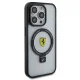 Ferrari iPhone 15 Pro vāciņš Ring Stand 2023 MagSafe, caurspīdīgs