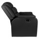 Professional SPA Pedicure Chair Hilton, black