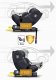 Nukido Aero Line Grozāms Bērnu Autokrēsliņš Melns 0-36 kg ISOFIX