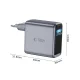 Сетевое зарядное устройство Tech-Protect PowerVision NC140W-GaN 140W, темно-серое