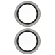 SAFE by PanzerGlass iPhone 16 6.1" / Plus 6.7" objektīva aizsargstikls sudraba/spīdīgs sudraba SAFE95892 |...