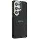 Guess Saffiano Peony Embossed Ring MagSafe vāciņš Samsung Galaxy S26 Ultra, melns