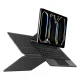 Tech-Protect SmartCase Magnetic maciņš ar tastatūru iPad Pro 11\" 5/6 2024-2025, melns