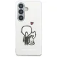 Karl Lagerfeld IML Karl&Choupette MagSafe vāciņš Samsung Galaxy S26, caurspīdīgs